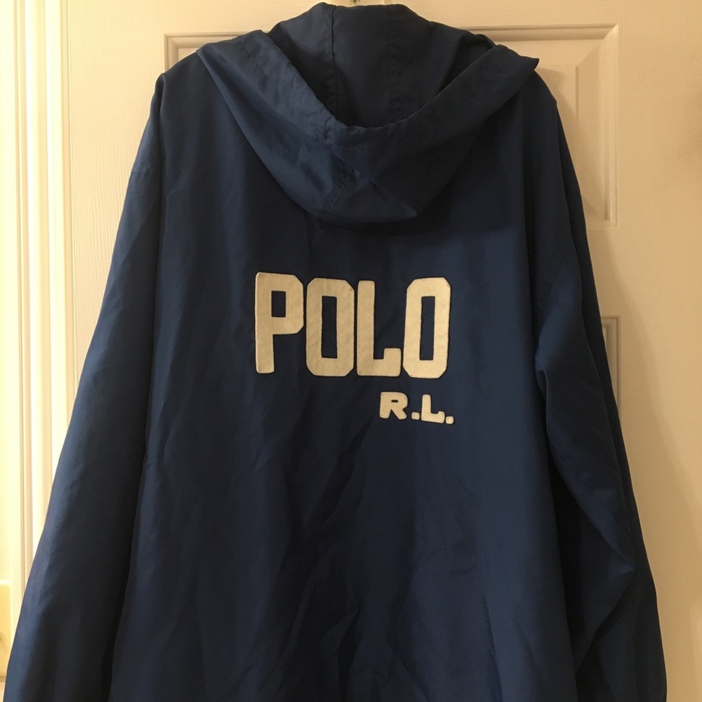 VINTAGE- men’s RL Polo Sport rain jacket